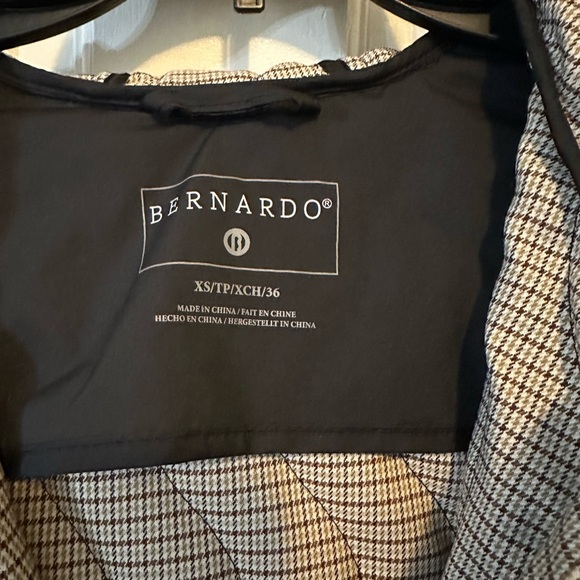 Bernardo Wave Quilted Swing Coat Black Size XS - Picture 7 of 16